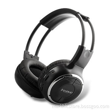 Wired Computer Headphones with UHF/RF System